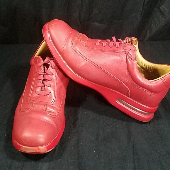 Red Cole Haan Nike Air Conner Shoes Men 13M - Picture 3 of 7